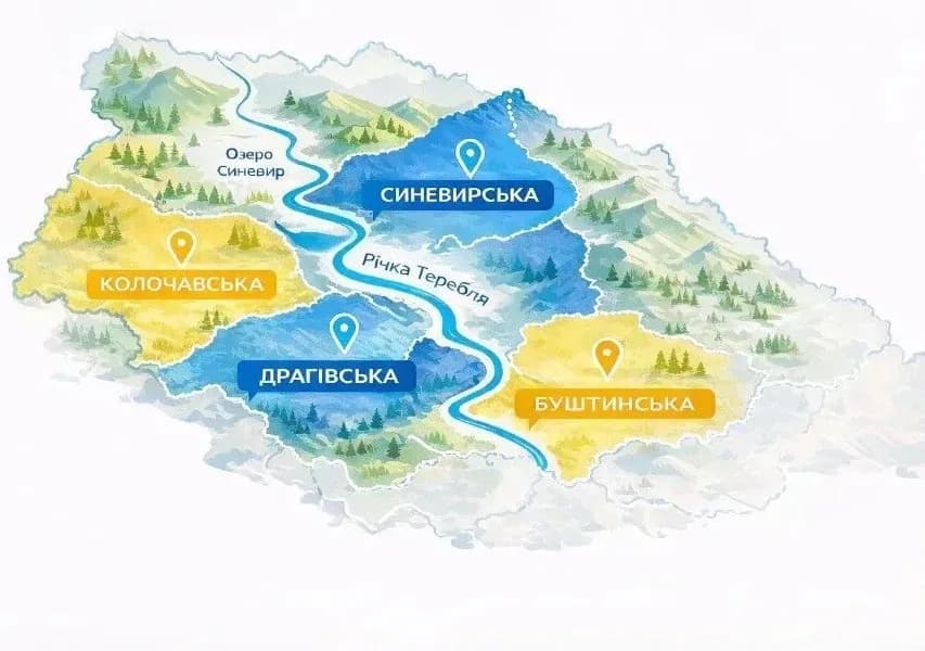 Карта громад ТеРА